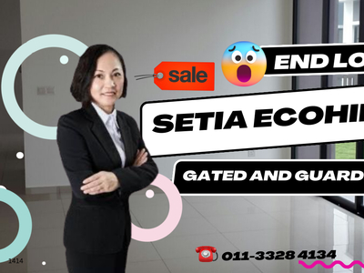 Setia Ecohill Semenyih Double Storey End Lot House For Sale