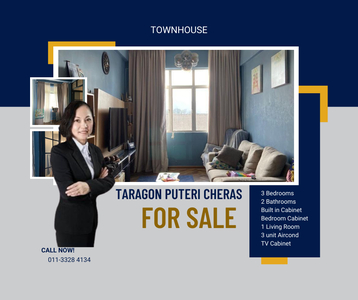 Taragon Puteri Cheras, Batu 9th Cheras Selangor @ Town House For Sale