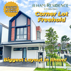 Best Deal for Brand New Corner Unit (Biggest in Ilham)!