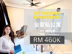 Citywoods Apartment @ Johor Bahru