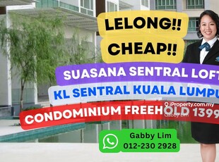 Lelong Super Cheap Condominium @ Suasana Sentral Loft KL Sentral KL