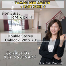 Seri austin east zone 6 double storey unblock view unit for sale