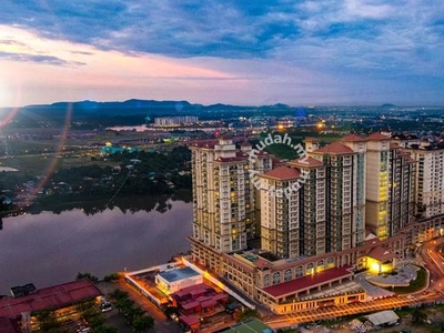 17th Floor Riverine Sapphire Condominium with River view , Kuching