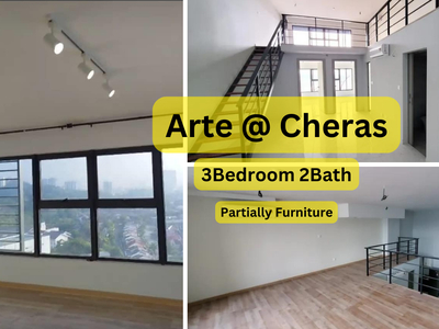 Arte Cheras Duplex 3R2B For Sale @ Taman Midah Beside Lotus , Jalan Cheras , Loke Yew near Leisure Mall,Ekocheras,Sunway Velocity