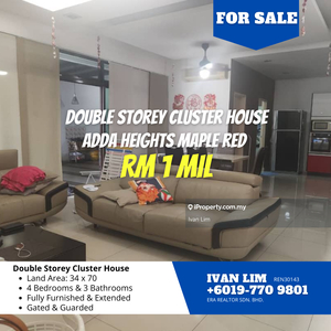 Double Storey Cluster House @ Adda Heights