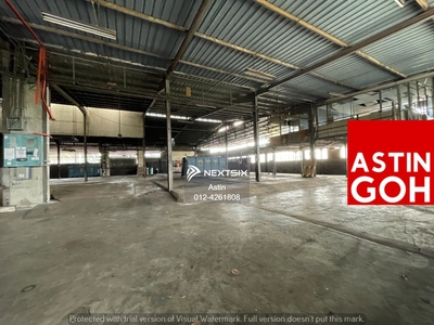 2 units 1 Storey Semi Detached Factory For Sale (side by side)