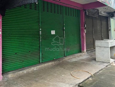 Shop with Partition for Rent, Taman Mutiara, Sungai Kob