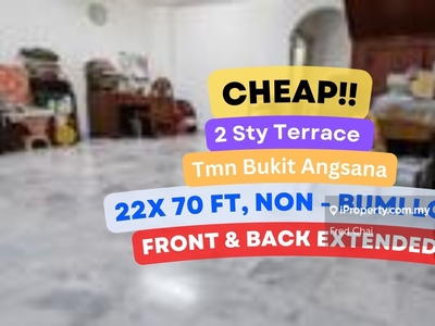 2 sty Terrace house @ Taman Bukit Angsana with fully extended