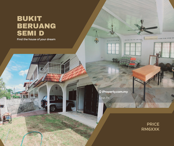 Below Value 8% Freehold 2 Sty Semi D House Megah Bukit Beruang MMU