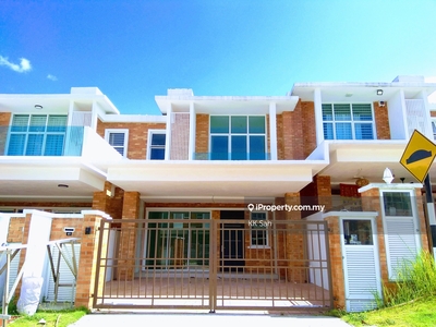 Brand New 22x75 Gated Guarded 2 Storey Terrace House Greenery Township