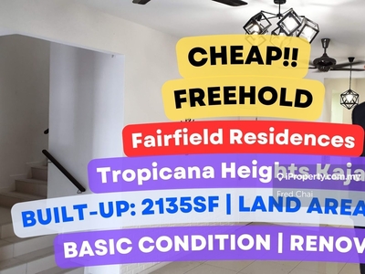 C H E A P Fairfield Residences @ Tropicana Heights Kajang