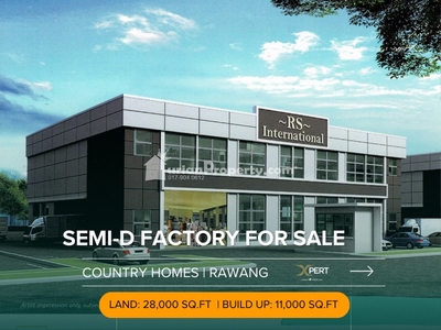 Detached Factory For Sale at Bandar Country Homes