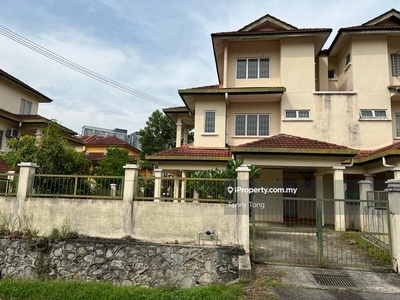 Endlot extra 20ft land gated & guarded title ready near MRT shops