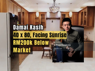 Facing East Sunrise, Rm200k Below Market Price, 8/10 Good Condition