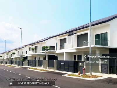 Freehold New Lux Semi-D House Garden View Bukit Baru Melaka Town