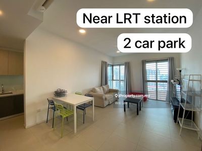 Fully furnished 3r with private garden in Cantara Residence for rent