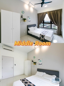 ✨Fully Furnished Middle Room for Rent @ D'Sara Sentral, Nearby to MRT Kampung Selamat [LINKED BRIDGE]