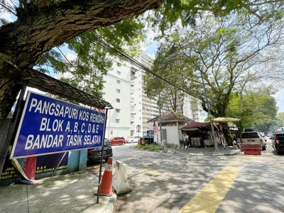 Fully Furnished Pangsapuri Bandar Tasik Selatan Kuala Lumpur For Rent