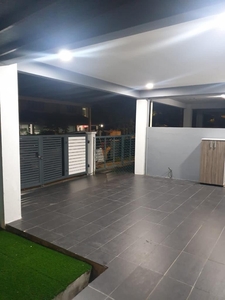 Fully Furnished Renovated Endlot Double Storey Terrace House Bandar Nusa Rhu U10 Shah Alam For Rent