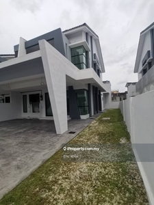 Gated guarded double storey semi detached for sale in ipoh lahat perak