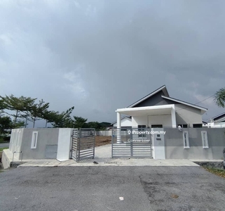 Guarded new single storey bungalow for sale in pusing batu gajah