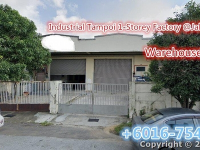 Industrial Tampoi 1-Storey Factory Jalan kempas
