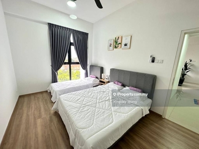 Ipoh Hill side Condo High Floor City View Fully furnished Low Density