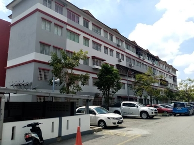 Jalan Kaki ke Sekolah Strata Ready Rumah Pangsa Impian Bandar Saujana Putra For Sale