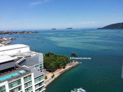 Jesselton Residences 2266sf Full Furnished For Sale, Nice Sea View