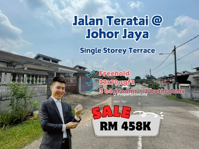 Johor Jaya Single Storey Terrace House