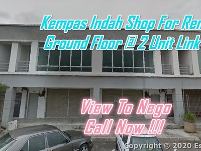 Kempas Indah Shop For rENT 2 Unit