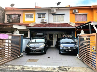[KITCHEN EXTENDED] Double Storey Terrace House at Jalan SP 6 Bandar Saujana Putra For Sale