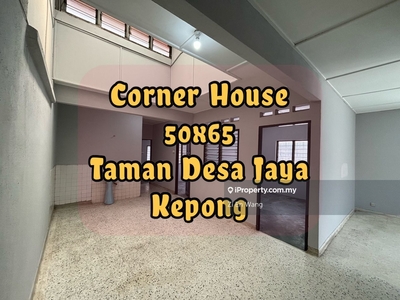 Limited Corner House, Commercial , 1sty Taman Desa Jaya, Kepong