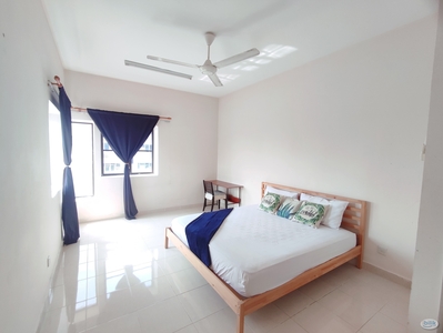 Master bedroom available for female at Pelangi utama condominium