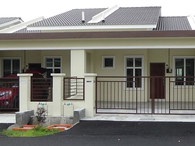 Newly completed single storey intermediate house