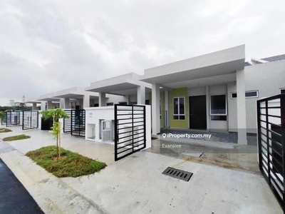 Semi Furnished 4 Rooms, Single Storey Terrace House @ Shah Alam
