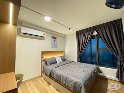 TAMAN MIDAH | Zero Security Deposit Queen Bedroom