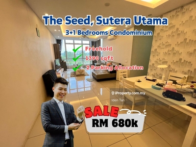 The Seed Sutera Utama 3 Bedrooms Condominium