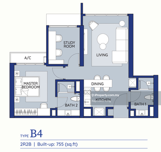 Walking distance to MRT & TRX