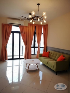 Middle Room C/W Bed, For Rent at J.Dupion, Cheras (Covered Linking Bridge to Taman Pertama MRT)