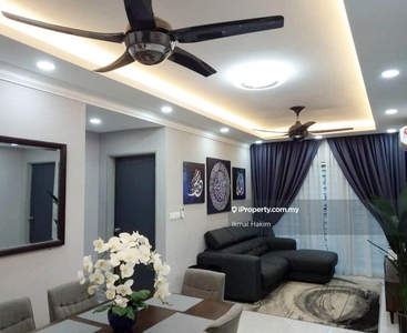 Rumah Cantik Dah Renovate! Laguna Biru 2 Apartment Rawang For Sale