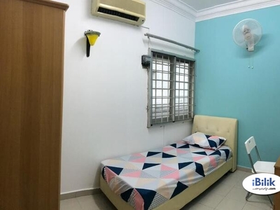 ZERO DEPOSIT -EXCLUSIVE FULLY FURNISHED AIRCOND SINGLE ROOM @ SS15