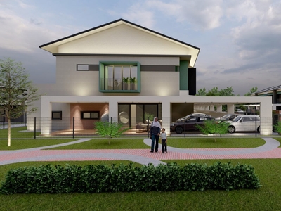 New Double Storey SAPHIRE VILLA at Depolink, Matang