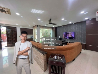 4.5 Storey Semi D @ Taman Pelangi (Jalan Jingga) Luxurious Semi D, with Fully Furnished (land size 40ft x 80ft)