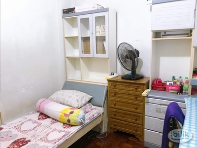 Female room at Sunway Court Apartment (Jalan PJS 7/13)