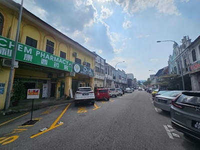 Ipoh Jalan Market Double Storey Shop For Sale