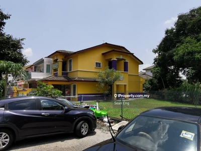 2 sty Kepong corner terrace house near MRT Kindergarden, big land area