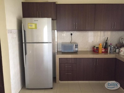 5 mins walk to LRT & IMU · Master Room · Fully Furnished · APU bus · Vista C