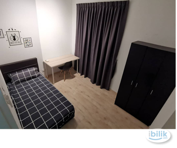 [Clean] Single Room at Parkhill Residence, Bukit Jalil (near APU, LRT, TPM)