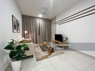 Fully furnished Parc 3 residence near LRT MRT, Sunway Velocity